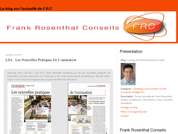 www.frank-rosenthal.fr