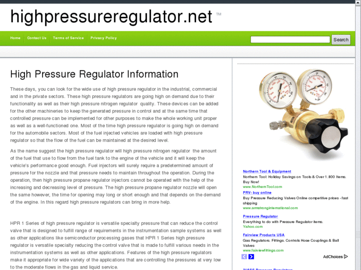 www.highpressureregulator.net