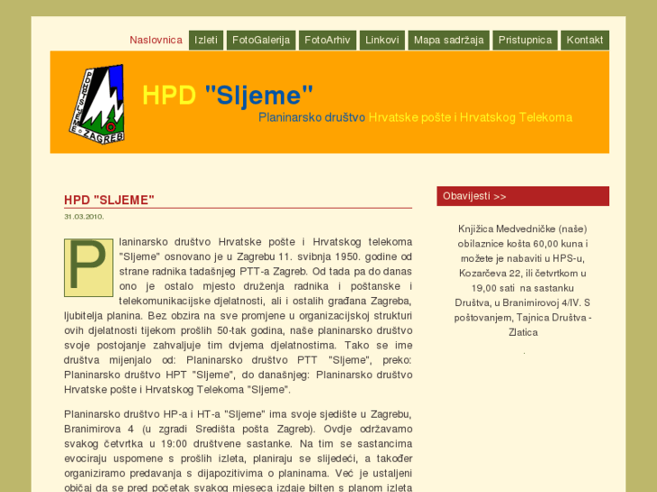 www.hpd-sljeme.hr