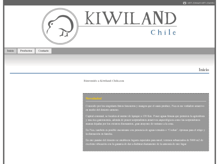 www.kiwiland-chile.com