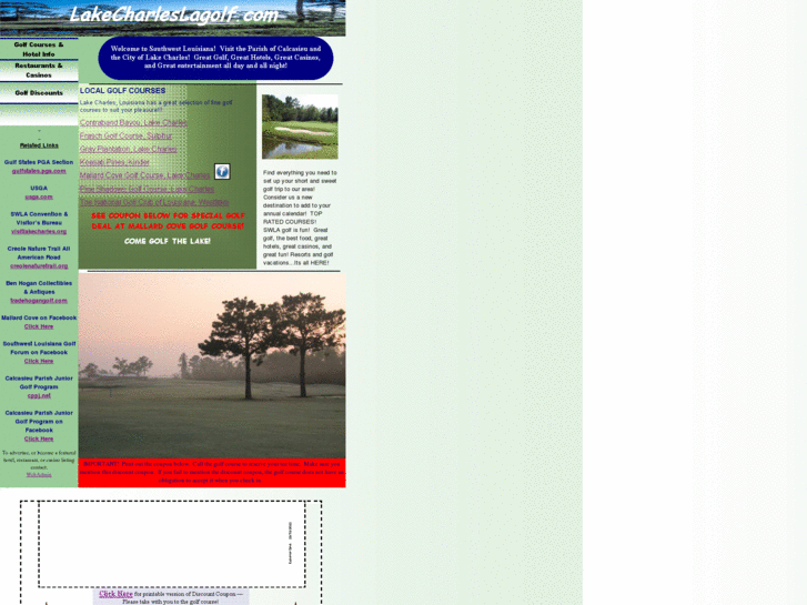 www.lakecharleslagolf.com