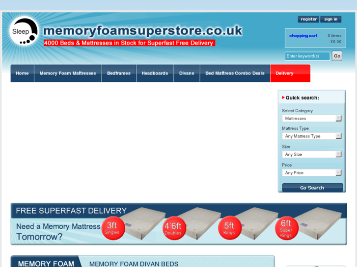 www.memoryfoamsuperstore.co.uk