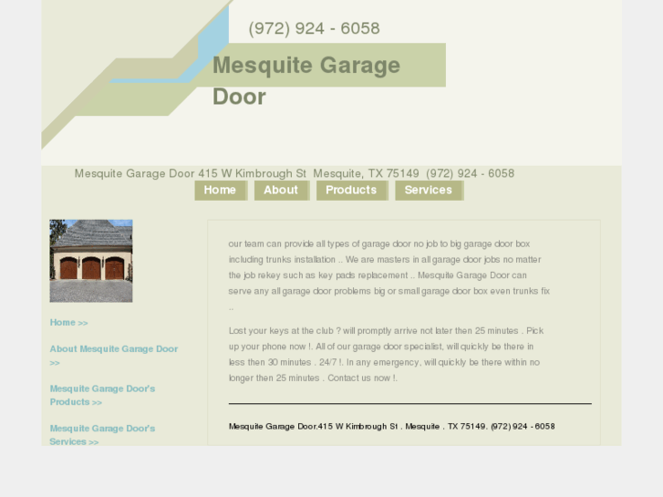 www.mesquitegaragedoor.com