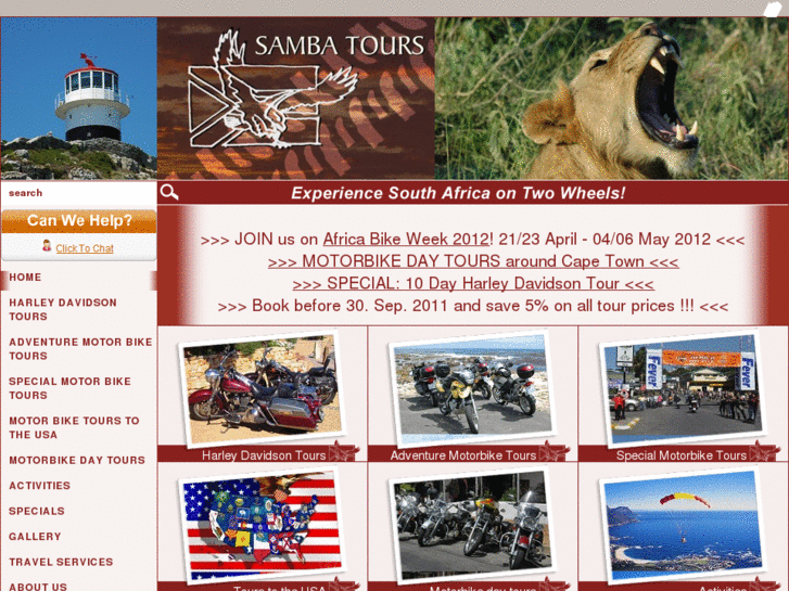 www.sambatours.co.za