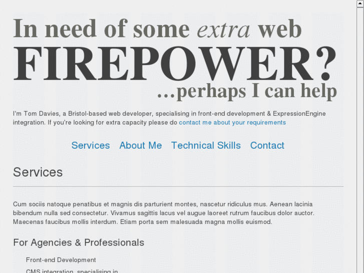 www.tomdavies.net