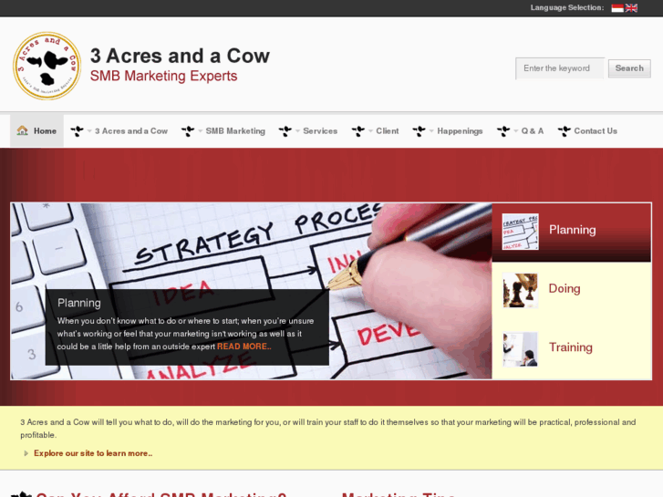 www.3acresandacow.com