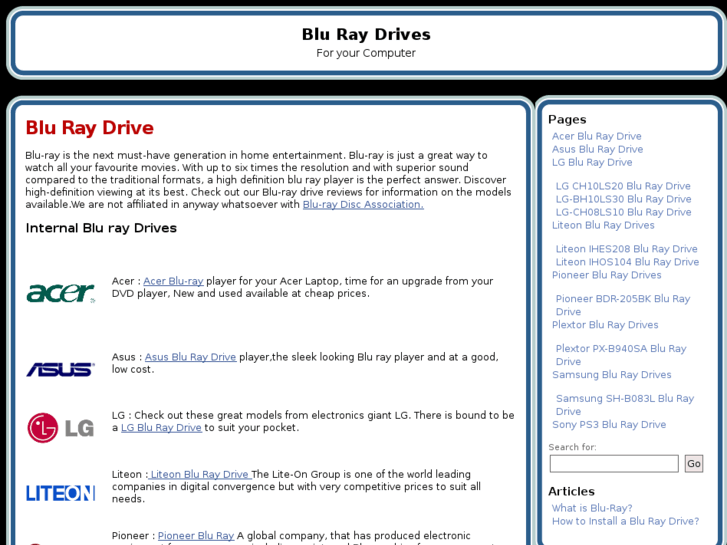 www.blu-ray-drive.net