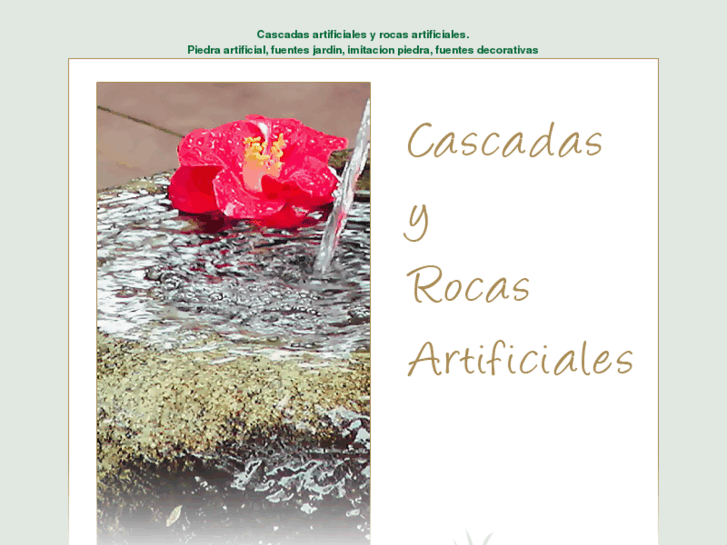 www.cascadasyrocasartificiales.es