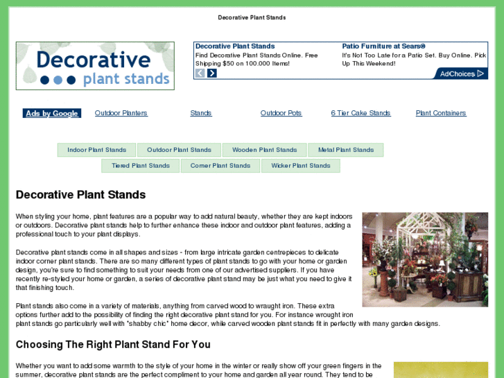 www.decorativeplantstands.net