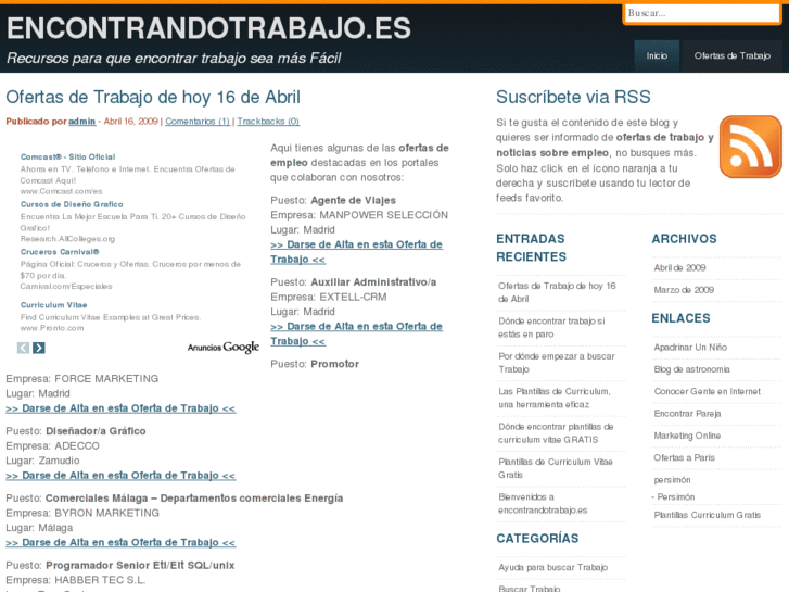 www.encontrandotrabajo.es