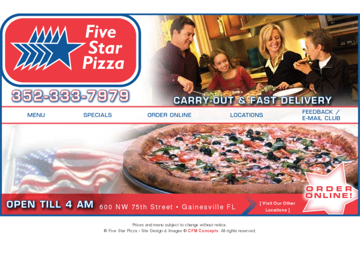 www.fivestarpizza.net