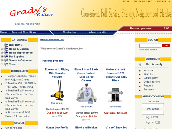 www.gradysonline.com