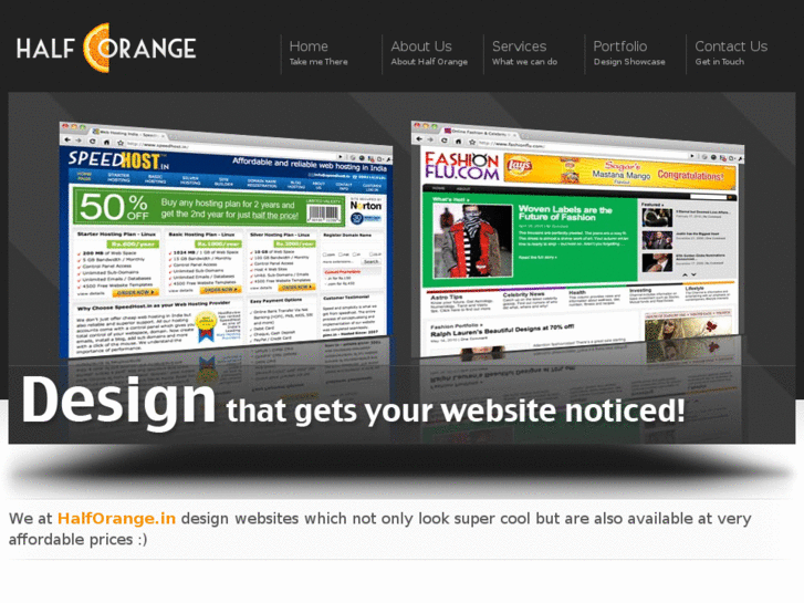 www.halforange.in