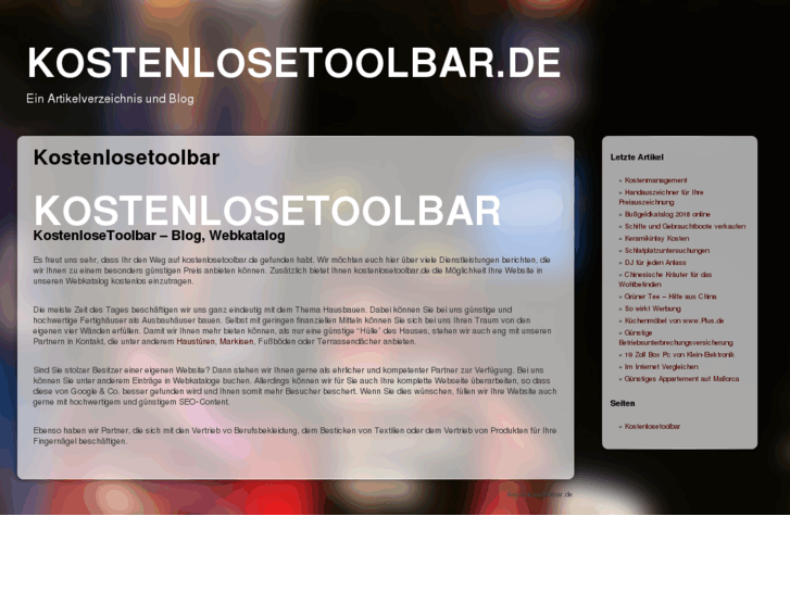 www.kostenlosetoolbar.de