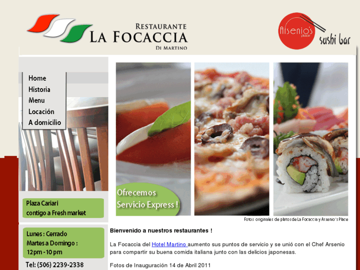 www.lafocaccia.info