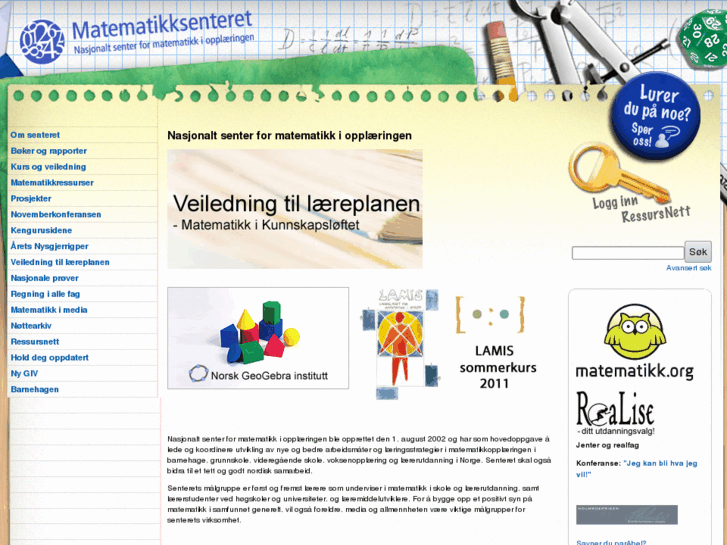 www.matematikksenteret.no