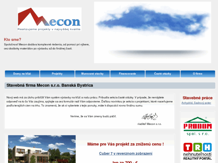 www.mecon.sk