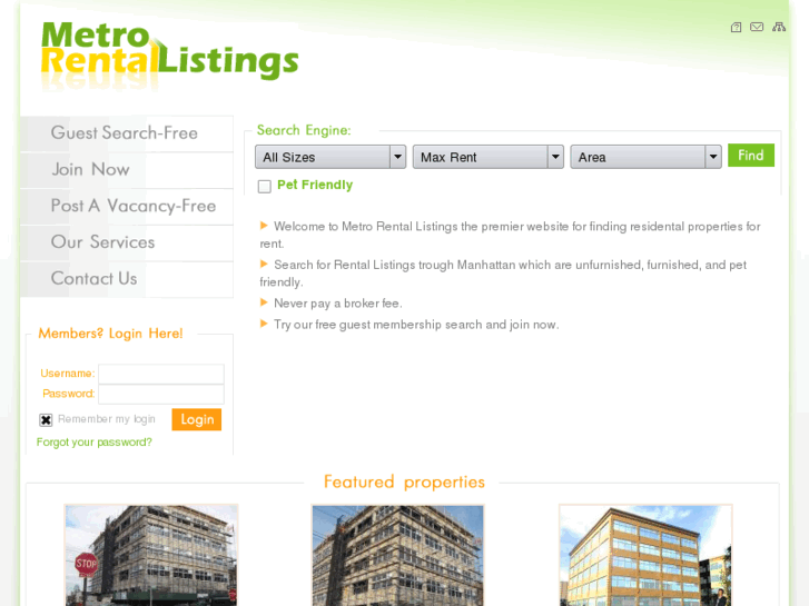 www.metrorentallistings.com