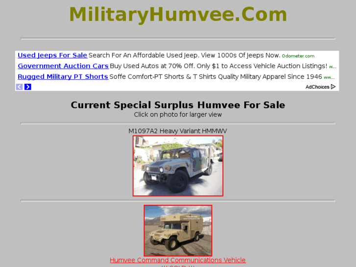 www.militaryhumvee.com