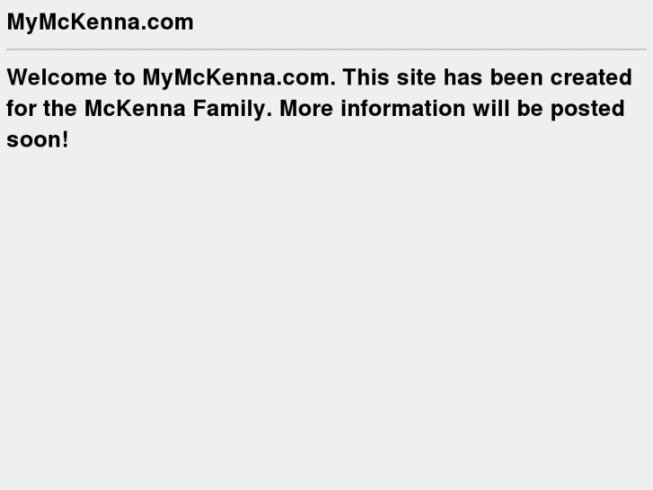 www.mymckenna.com