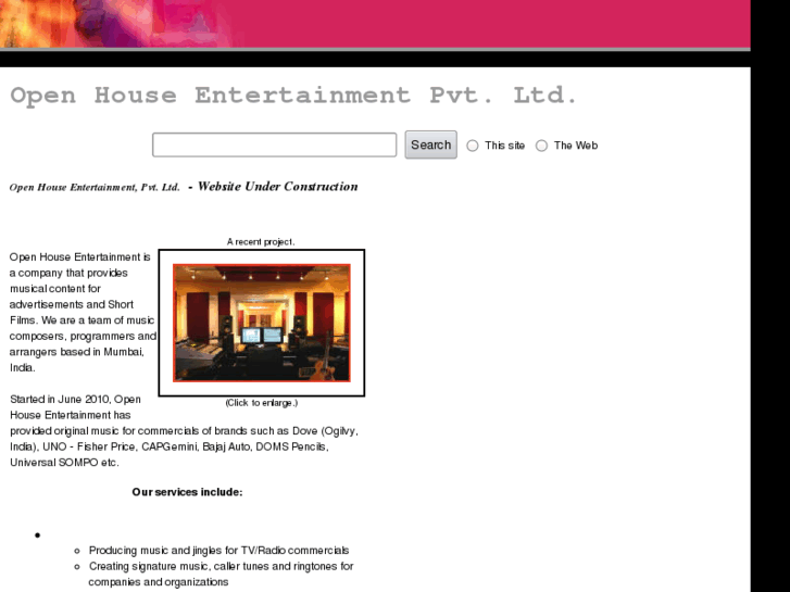 www.openhouseentertainment.com