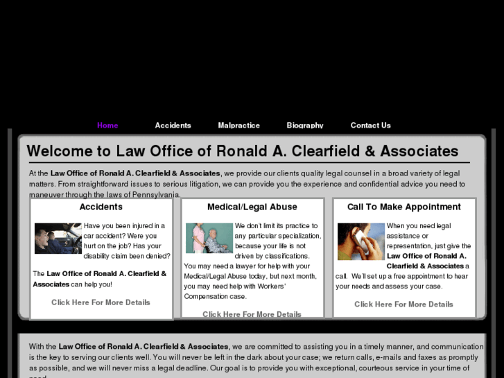 www.ronclearfieldlaw.com