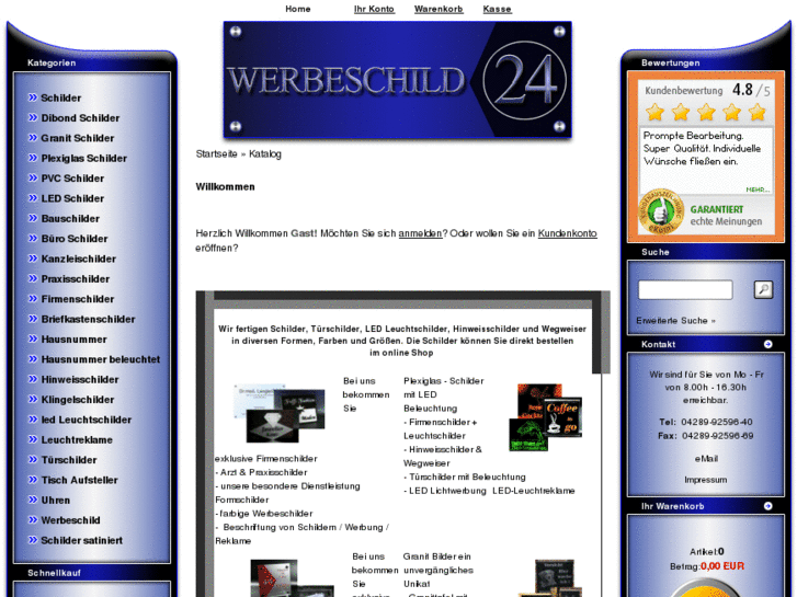 www.werbeschild24.com