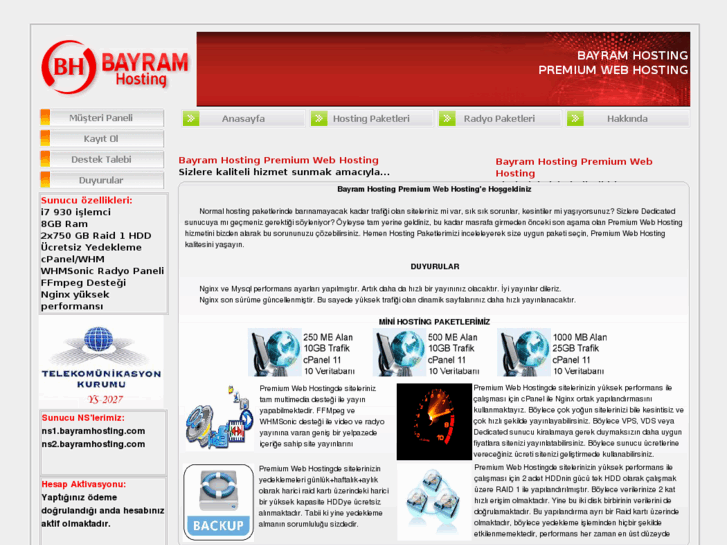 www.bayramhosting.com