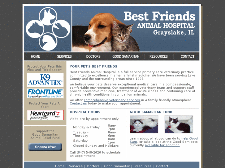 www.bestfriendsgrayslakevets.com