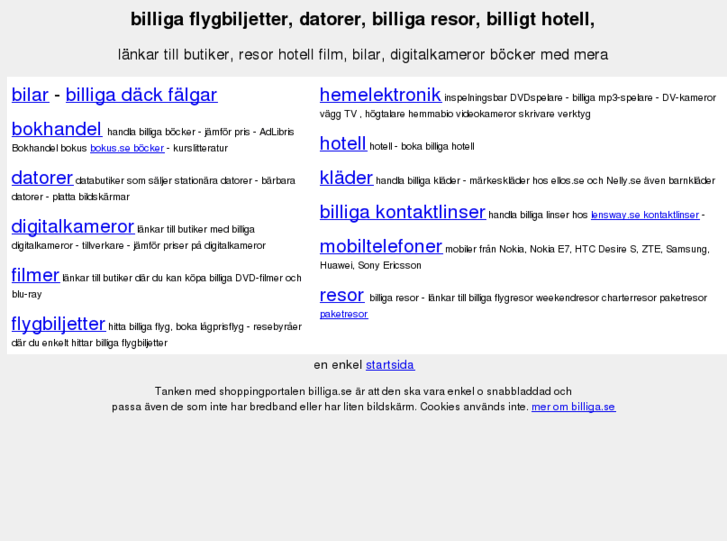 www.billiga.se