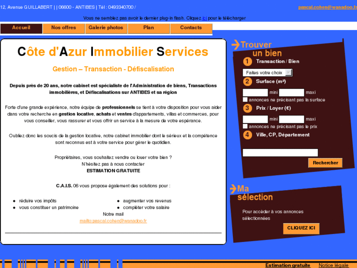 www.cais-immobilier06.com