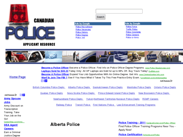 www.canadianpoliceforces.com