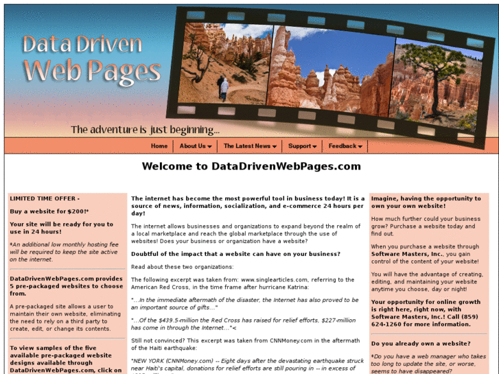 www.datadrivenwebpages.com