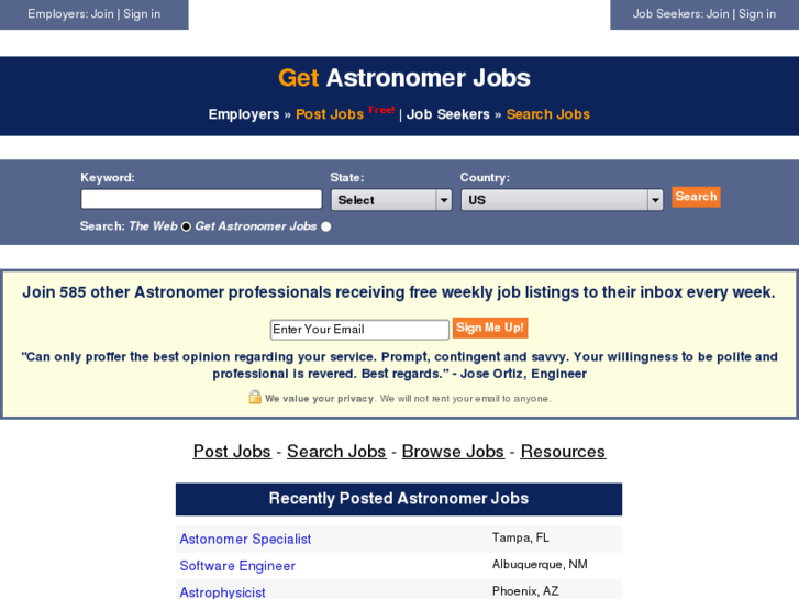 www.getastronomerjobs.com