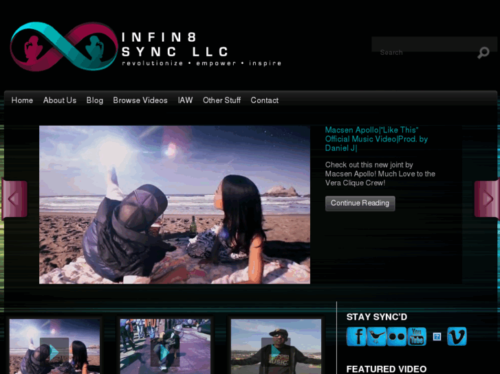 www.infin8sync.net