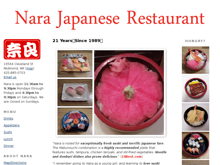 www.narajapaneserestaurant.com