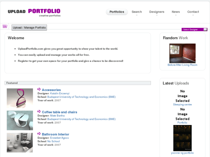 www.uploadportfolio.com