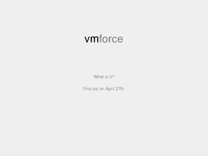 www.vmforce.org