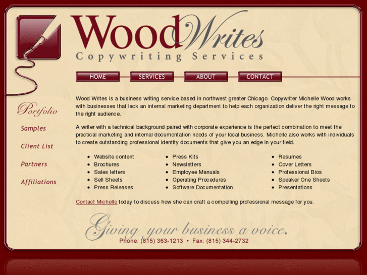 www.woodwrites.com