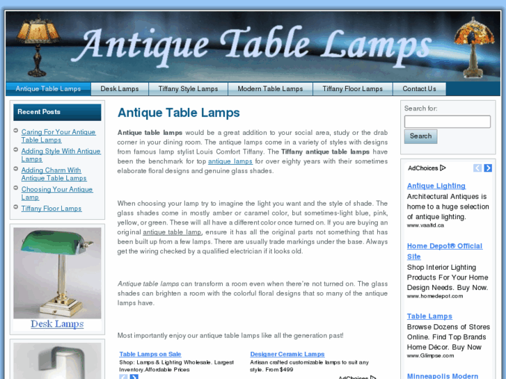 www.antiquetablelamps.net