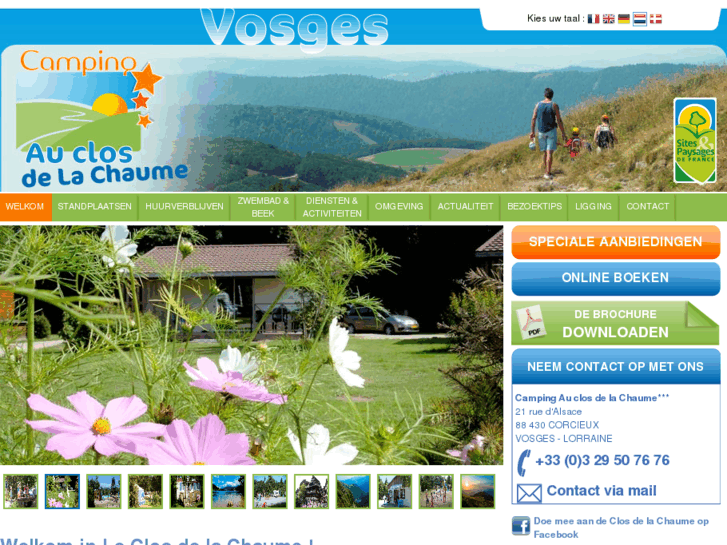 www.camping-closdelachaume.nl