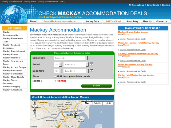 www.checkmackayaccommodation.com.au