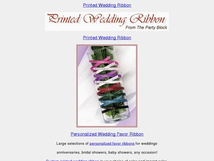 www.printedweddingribbon.com