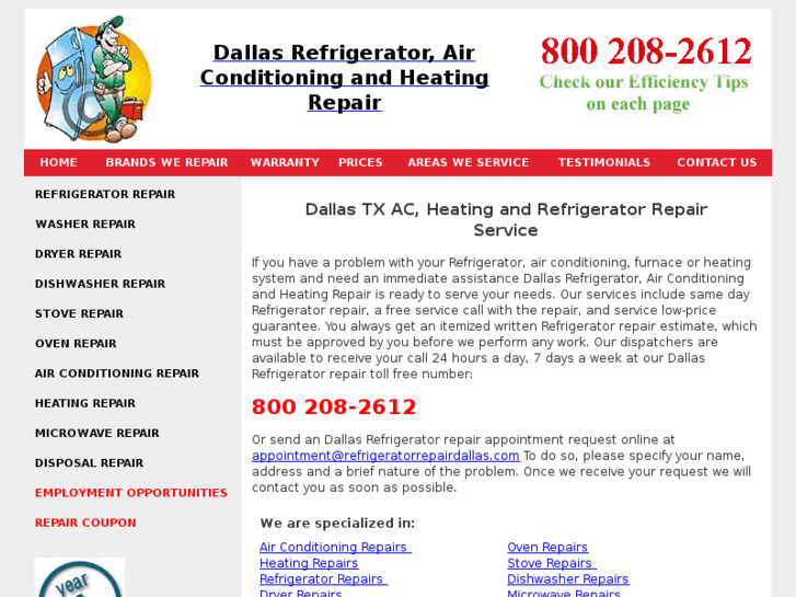 www.refrigeratorrepairdallas.com