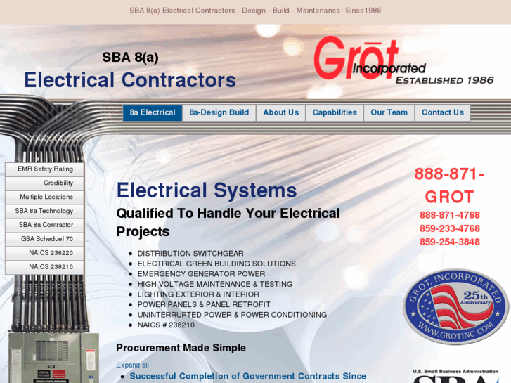 www.sba8aelectricalcontractor.com