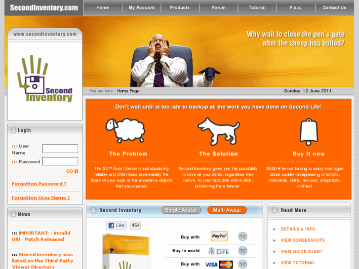 www.secondinventory.com