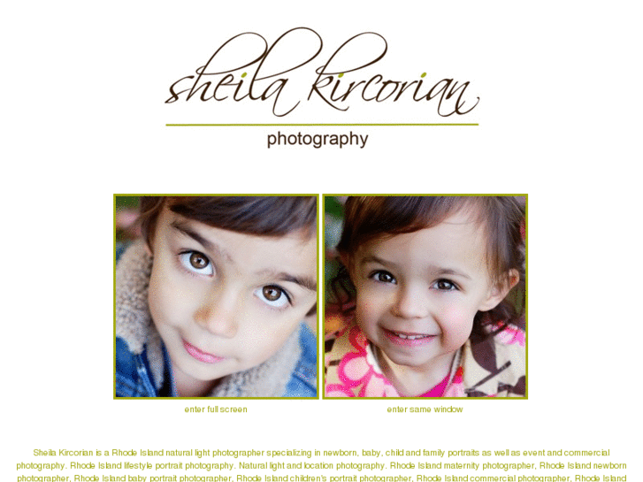 www.sheilakircorianphotography.com