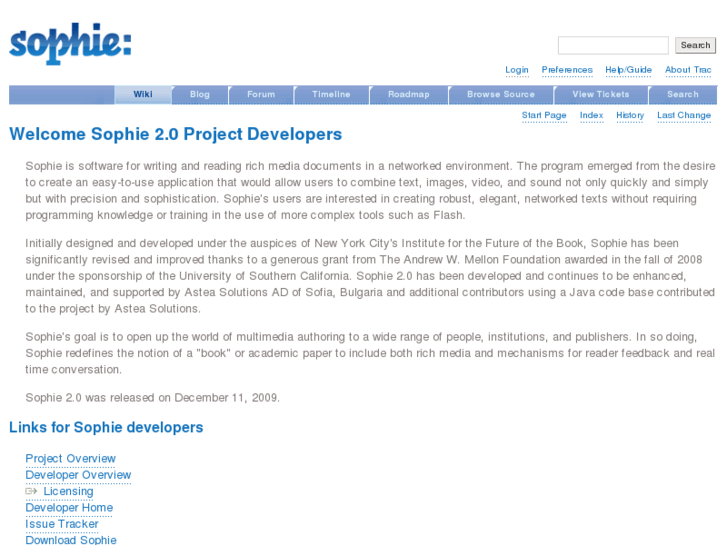 www.sophie2.org