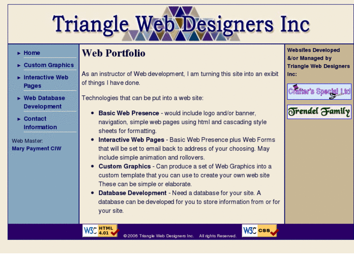www.trianglewebdesigners.com