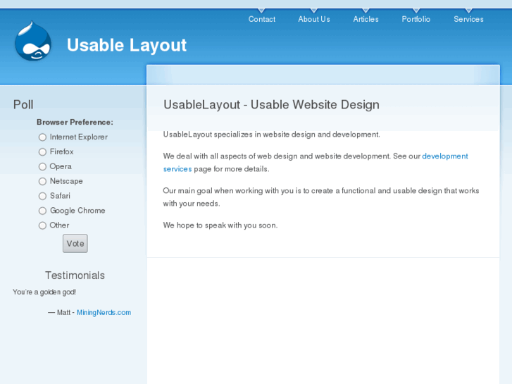 www.usablelayout.com
